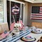 4th of July Door Sign Decor Patriotic Wooden Hanging Sign Independence Day